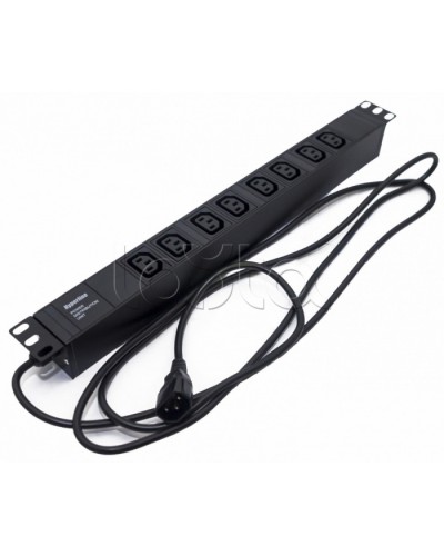 Блок розеток Hyperline SHE19-8IEC-2.5IEC в Севастополе Блоки розеток Pintop.ru