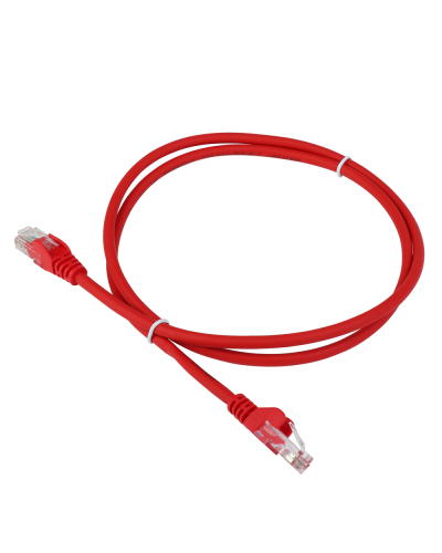 Патч-корд LANMASTER LSZH UTP кат.5e, 11 м, красный LANMASTER LAN-PC45/U5E-11-RD в Севастополе Патчкорды (медные) Pintop.ru