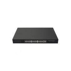 PoE коммутатор Fast Ethernet на 24 x RJ45 портов + 2 x GE Combo uplink порта NST NS-SW-24F2G-P