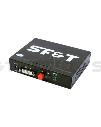 Передатчик DVI и ИК по оптоволокну SF&T SFD11S5T в Севастополе Видеоусилители, Модуляторы, Делители Pintop.ru